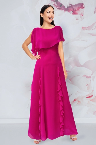 Sukienka na wesele maxi Vivi różowa