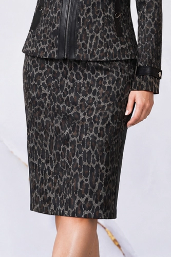 Spódnica Nikita ołówkowa w panterkę